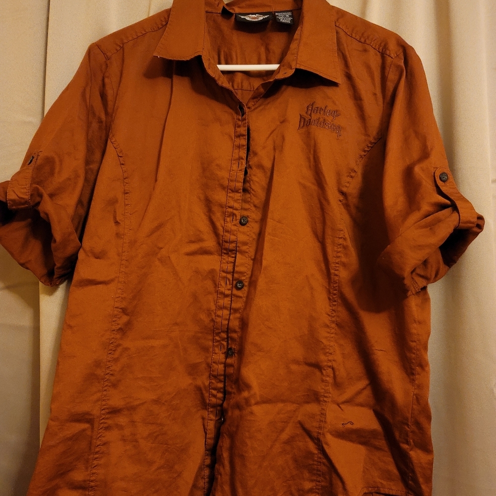 Harley-Davidson button up